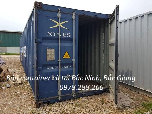 Điểm Bán Container Tại Bắc Ninh, Bắc Giang Tốt Nhất Hiện Nay